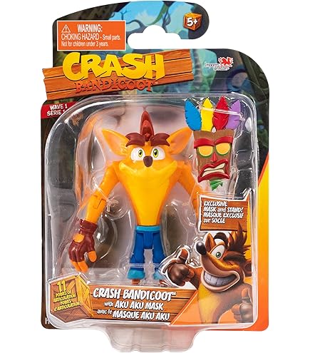 Amazon.co.jp: Crash Bandicoot Figure : おもちゃ